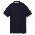 Рубашка поло мужская PRACTICE 270, темно-синяя с белым