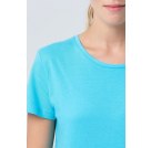 Женская футболка MISS 150, бирюзовая/голубая