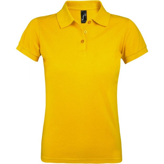Рубашка поло женская PRIME WOMEN 200 желтая