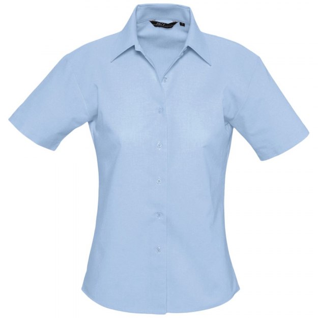 Рубашка женская ELITE 130, голубая