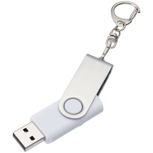 USB-флеш-карта, 8 Гб, белая