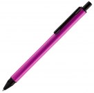 IMPRESS, ручка шариковая, розовый/черный, металл  