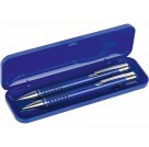 Набор «Онтарио»:ручка шариковая,карандаш в футляре синий