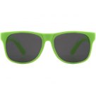 Солнцезащитные очки Retro - сплошные, неоново-зеленый