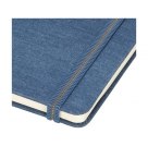 Блокнот Jeans формата A5 из ткани, светло-синий