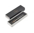 Шариковая ручка Parker Jotter Essential, St. Steel GT, серебристый/золотистый