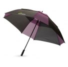 Зонт-трость механический 30''с двойным куполом, фиолетовый/черный