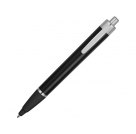 Ручка пластиковая шариковая «Glow» с подсветкой, черный/серебристый