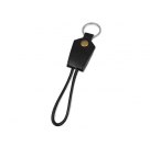 Кабель-брелок USB-Lightning «Pelle», черный