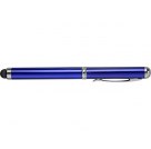 Ручка шариковая с фонариком, лазерной указкой и стилусом для емкостного экрана, синяя