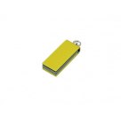 Флешка с мини чипом, минимальный размер, цветной  корпус, 16 Гб, желтый