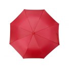 Зонт складной Tulsa, полуавтоматический, 2 сложения, с чехлом, красный