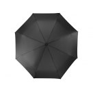Зонт складной Irvine, полуавтоматический, 3 сложения, с чехлом, черный