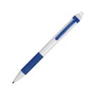 Ручка пластиковая шариковая «Centric» с грипом, белый/синий