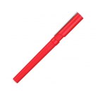 Ручка пластиковая шариковая трехгранная «Nook» с подставкой для телефона в колпачке, красный/белый