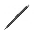 Ручка шариковая металлическая LUMOS soft-touch, черный