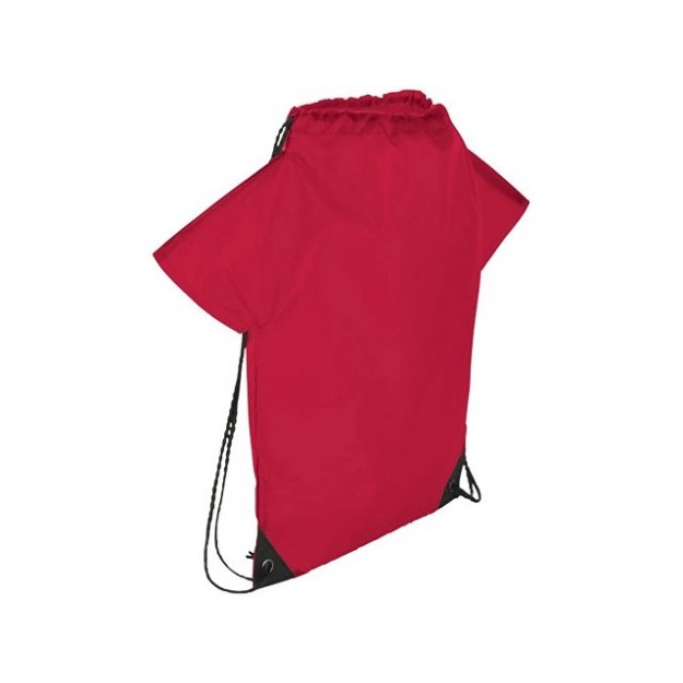 Рюкзак с принтом футболки болельщика, красный
