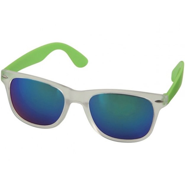 Солнцезащитные очки Sun Ray - зеркальные, лайм