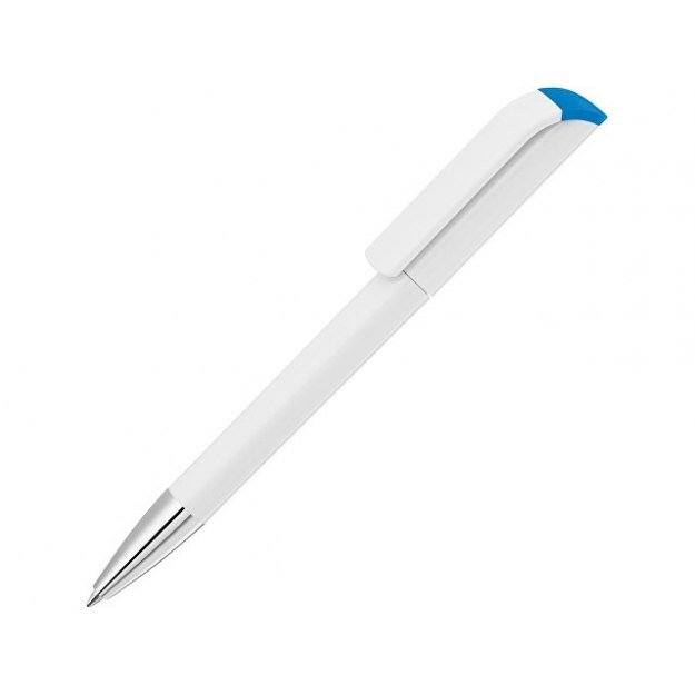 Ручка шариковая UMA «EFFECT SI», белый/синий