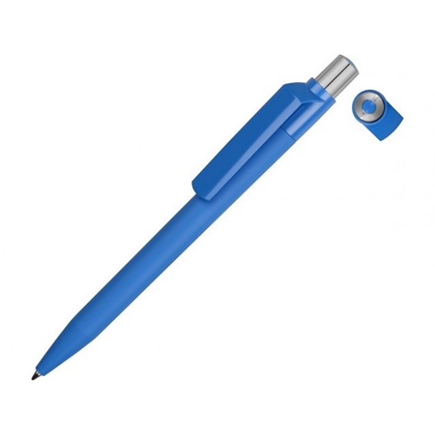 Ручка шариковая UMA «ON TOP SI GUM» soft-touch, синий
