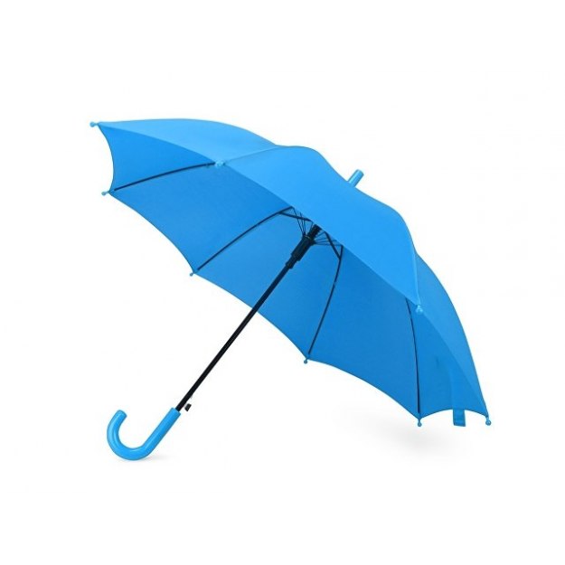 Зонт-трость Edison, полуавтомат, детский, голубой
